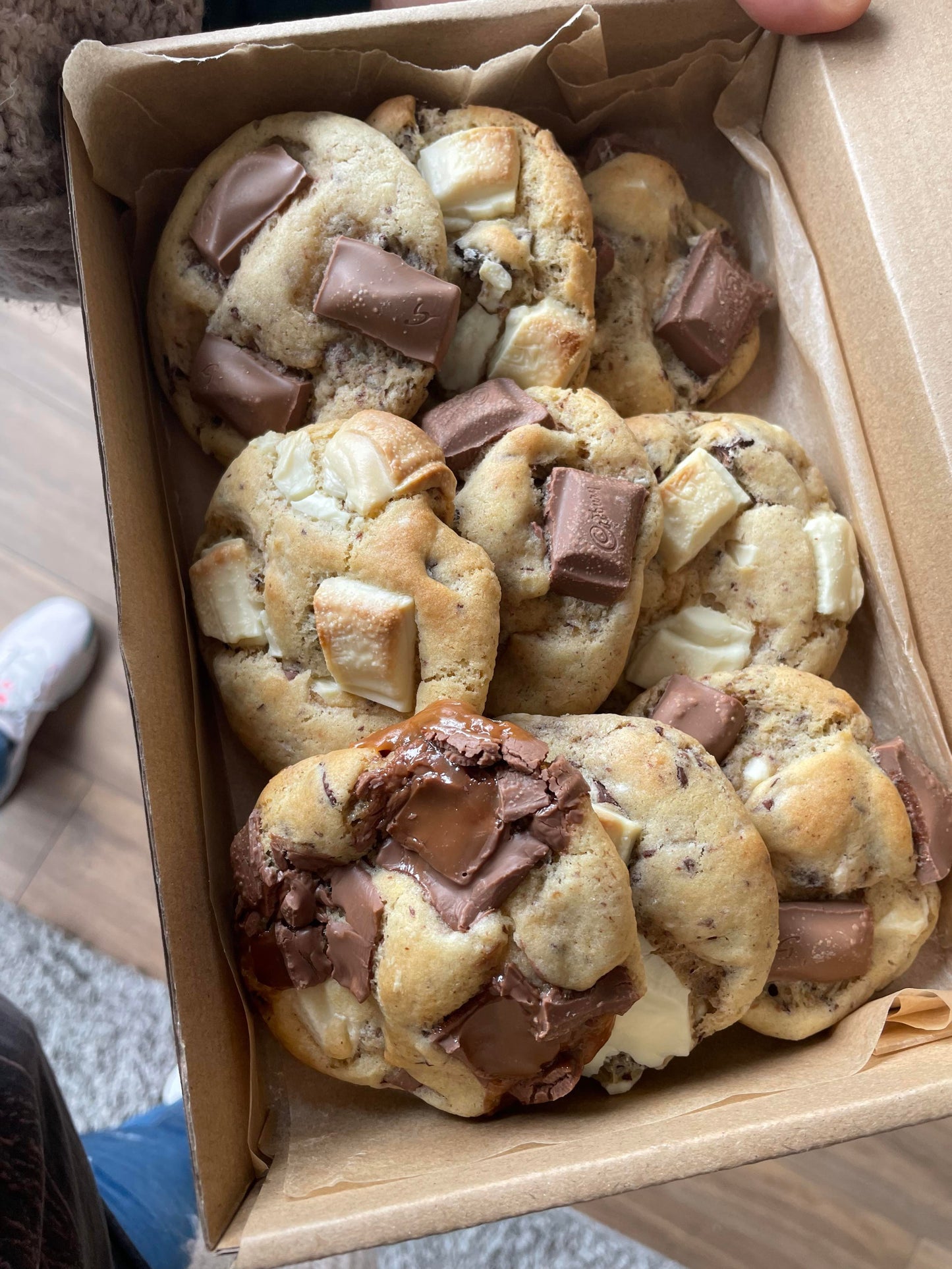 Box of 9 mini cookies