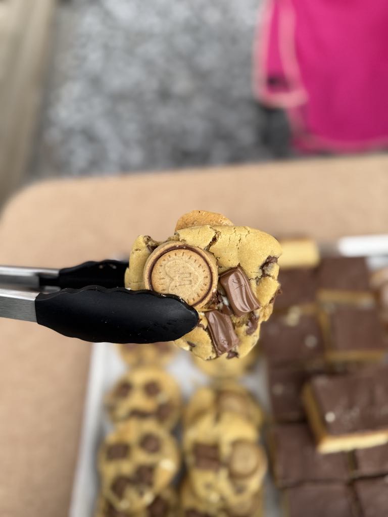 Galaxy and Nutella Cookie
