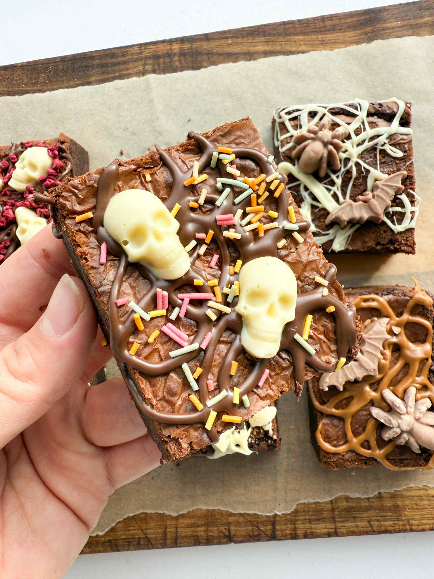 Halloween Brownies (box of 6)