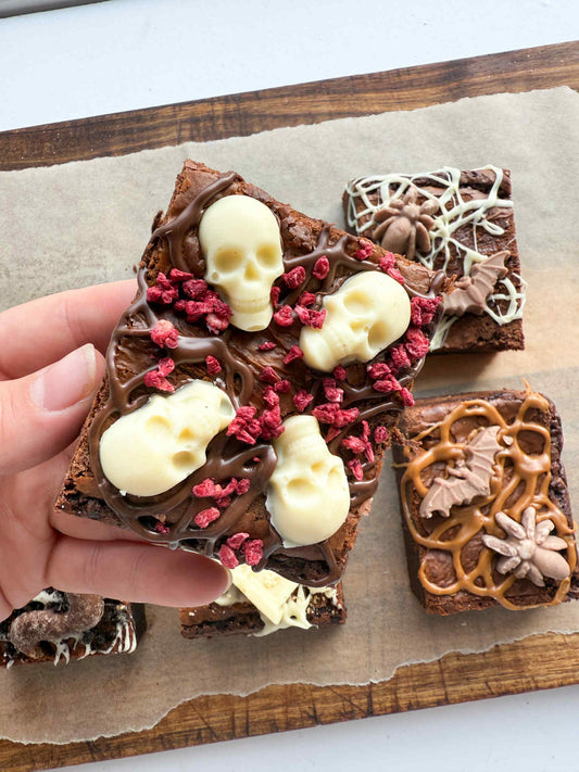 Halloween Brownies (box of 3) pick your flavours