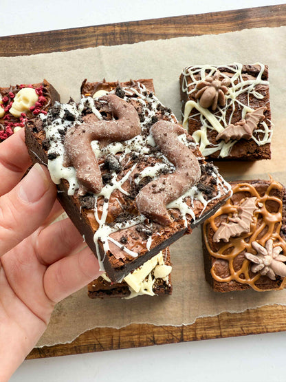 Halloween Brownies (box of 3) pick your flavours
