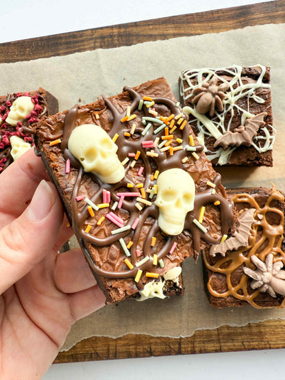Halloween Brownies (box of 3) pick your flavours