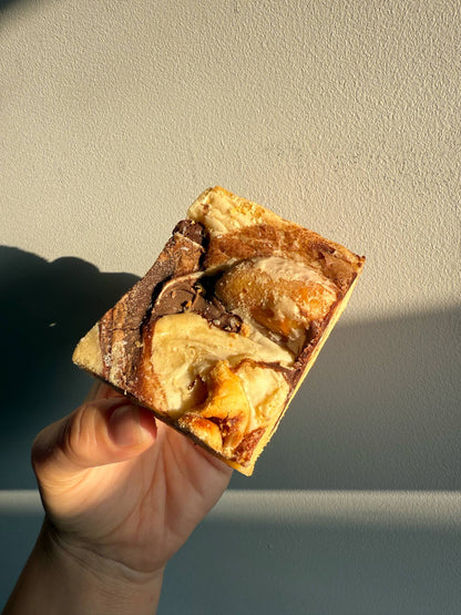 Nutella and Cinnamon Roll Blondie