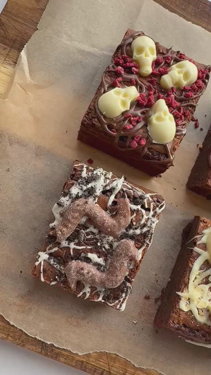 Halloween Brownies (box of 3) pick your flavours